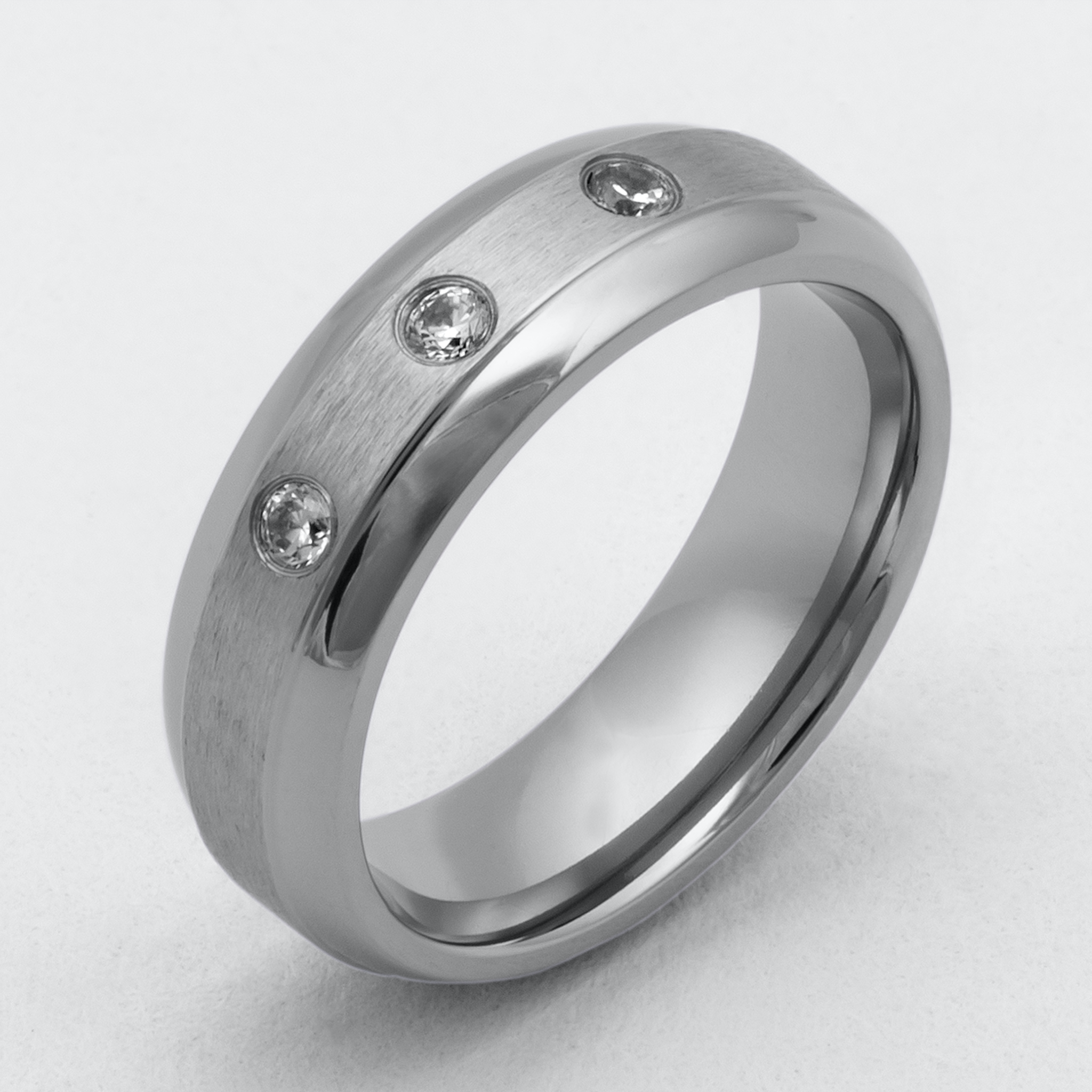 Roots - Matt, Ränder poliert mit Zirkonia